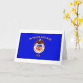 Koopvaardij vlag kaart (Gele Bloem)