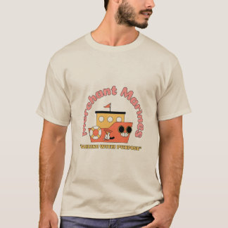 koopvaardijschip " zeilen met purose " t-shirt