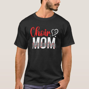 Koor Moeder Van Een Koorlid Koor Mama Trots Koor T-shirt