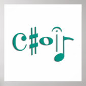 koor poster (Voorkant)