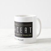 koorconcert koffiemok (Voorkant rechts)