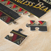Koord-Bean-etiket Grogetable Land Legpuzzel (Zijkant)