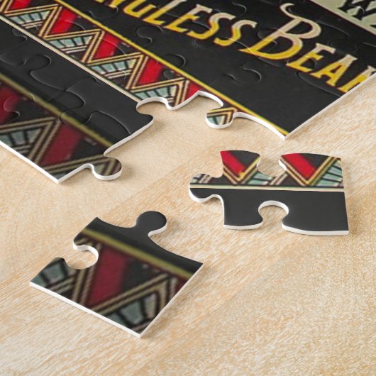 Koord-Bean-etiket Grogetable Land Legpuzzel (Zijkant)