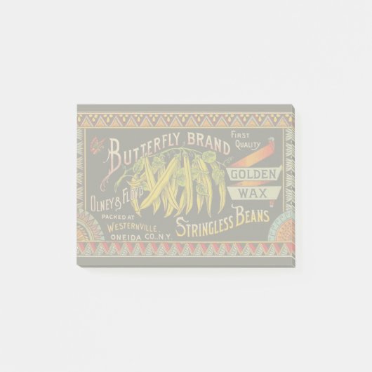 Koord-Bean-etiket Grogetable Land Post-it® Notes (Voorkant)