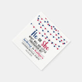 Koord op de vierde helft van juli servet (Hoek)