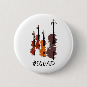 Koorden Squad Music Instrument Ronde Button 5,7 Cm