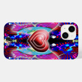 Koorts van glys Case-Mate iPhone case (Achterkant (horizontaal))