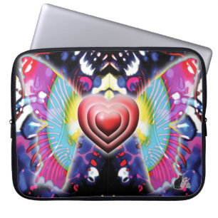 Koorts van glys laptop sleeve