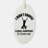 Koos geen lange sprong keramisch ornament (Rechts)