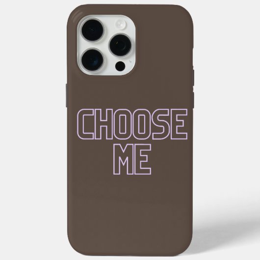 Koos mij Case-Mate iPhone case (Achterkant)