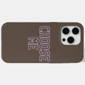Koos mij Case-Mate iPhone case (Achterkant (horizontaal))