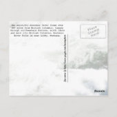 Kootenai River Herfsten, Montana! Briefkaart (Achterkant)