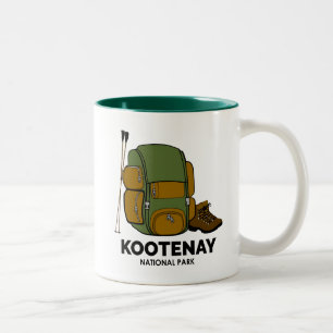 Kootenay National Park Backpack Tweekleurige Koffiemok