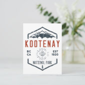 Kootenay National Park Canada  Briefkaart (Staand voorkant)