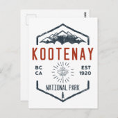 Kootenay National Park Canada  Briefkaart (Voorkant / Achterkant)