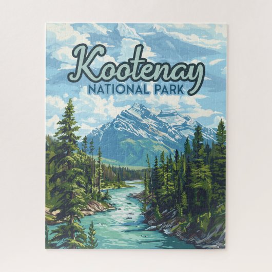 Kootenay National Park Canada British Columbia Legpuzzel (Verticaal)