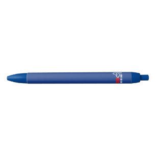 Kop dicht en duik zwarte inkt pen