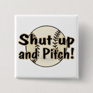 Kop dicht en pitch vierkante button 5,1 cm
