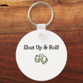 Kop dicht en rol sleutelhanger (Voorkant)