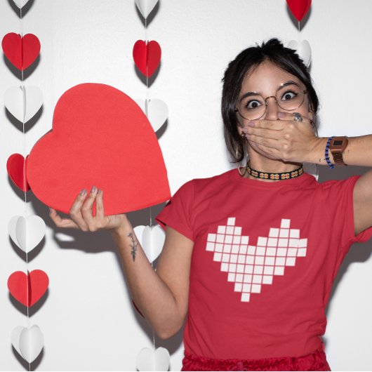 Kop dicht Ik ben verliefd T-shirt