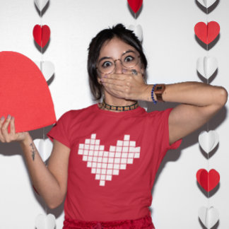 Kop dicht Ik ben verliefd T-shirt