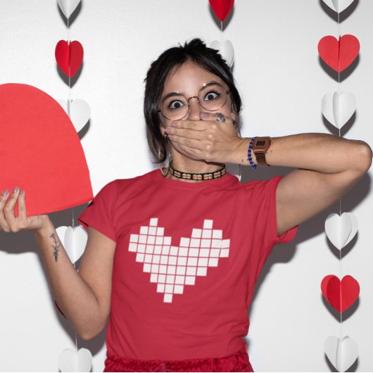 Kop dicht Ik ben verliefd T-shirt