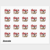 Kop dicht & peddel sticker (Vel)