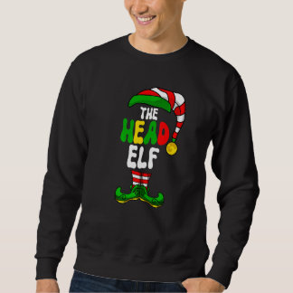 Kop Elf Pyjama Matching Groep Kerst Vakantie G Trui