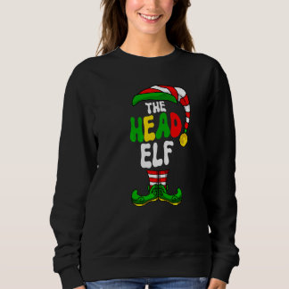 Kop Elf Pyjama Matching Groep Kerst Vakantie G Trui