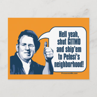 Kop Gitmo - Sarcastisch Workman Briefkaart