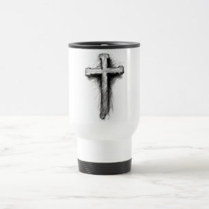 Kop, Grafisch Christelijk Kruis Reis Mok
