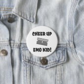 Kop het Emo-Kind op! Ronde Button 7,6 Cm (In situ)