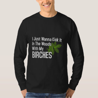 Kop het in de Bossen met mijn geboortenboom. T-shirt
