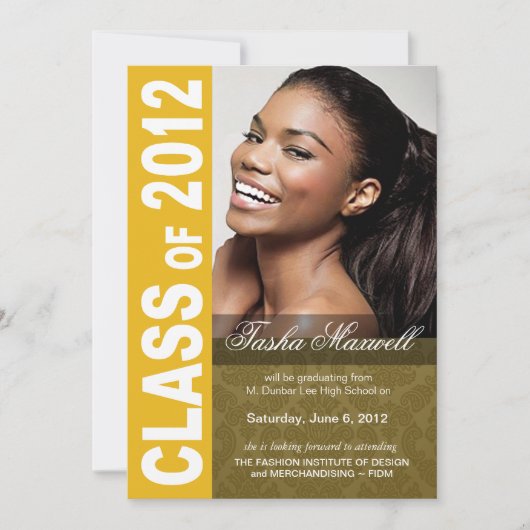 Kop, Hippe Afstudeerfoto Aankondiging 2012 (Voorkant)