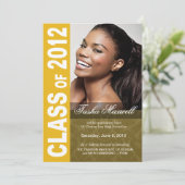 Kop, Hippe Afstudeerfoto Aankondiging 2012 (Staand voorkant)