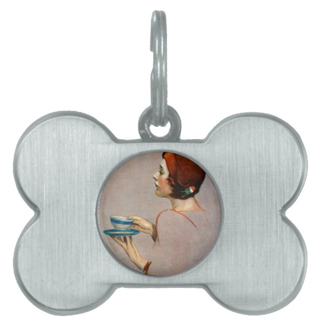 Kop Java Huisdieren Naamplaatje (voorkant)