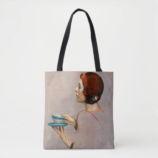 Kop Java Tote Bag (Voorkant)