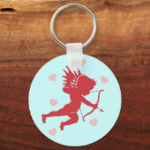 Kop met hart Sleutelhanger (Voorkant)