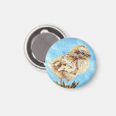 Kop op Blauw Magneet (Voorkant / Achterkant)