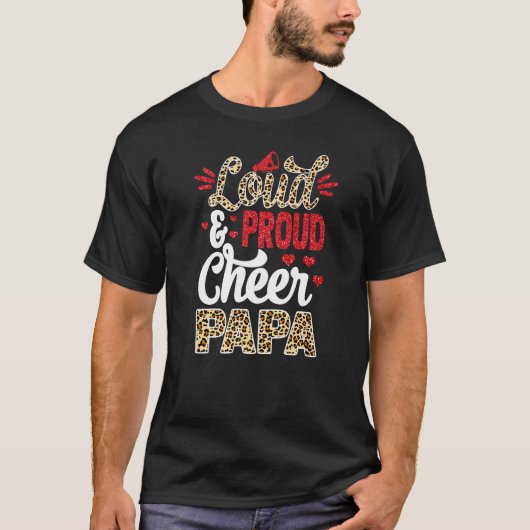 Kop Papa met de grootste ventilatorlade en Pom Pom T-shirt (Voorkant)