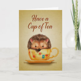 Kop thee Wenskaart Kaart