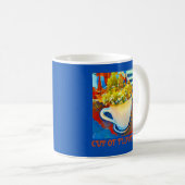 Kop van Bloemen Koffie Mok Planter (Voorkant rechts)