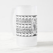 Kop van ijs glas. Tribal Ethnic (Voorkant links)