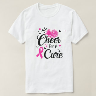 Kop voor een kure borstkankerbewuster t-shirt