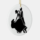 KOPEL DANKEREN OP *1st CHRISTMAS SAMEN ORNAMENT (Rechts)