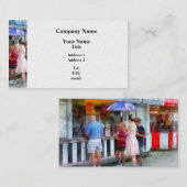 Kopen ijskap op de beurs visitekaartje (Voorkant / Achterkant)