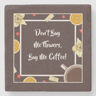 KOPEN ME KOFFIE... STONE ONDERZETTER