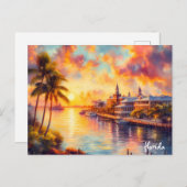 kopen sunset Travel  keys florida briefkaarten (Voorkant / Achterkant)