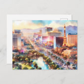 kopen water Reizen  las vegas briefkaarten (Voorkant / Achterkant)