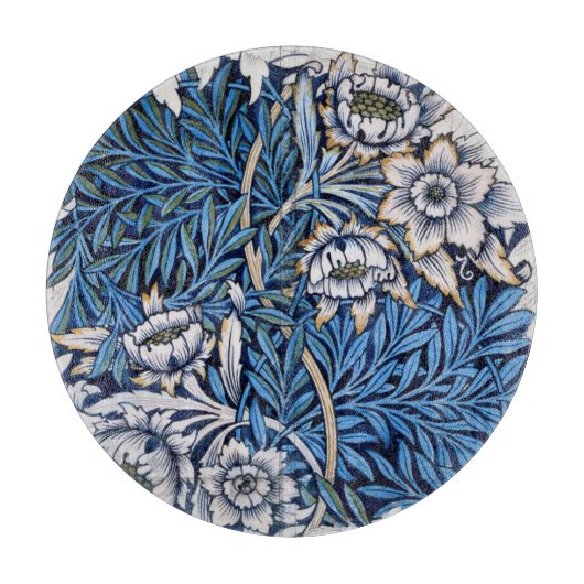 KOPENBORD VAN GLAS : MORRIS : TULIP + WILLOW SNIJPLANK (Voorkant)